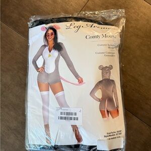 Sexy Comfy Mouse Women's Costume Romper for Halloween